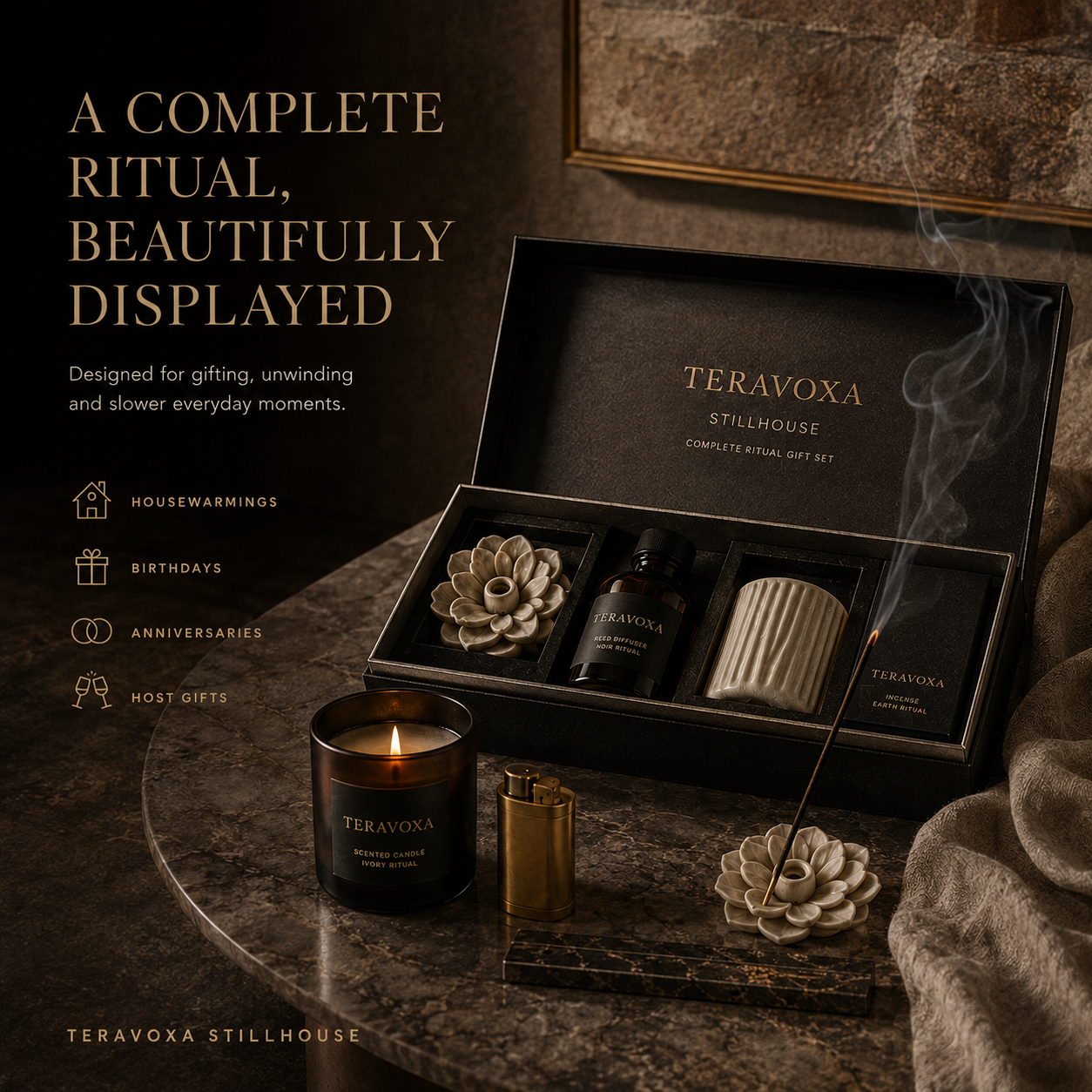 Teravoxa® STILLHOUSE Complete Ritual Gift Set
