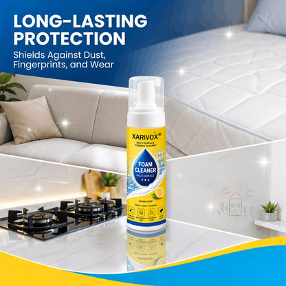 Foam No-Rinse Cleaner — One Foam, More Surfaces for Tough Stains, Sofas, Carpets, Upholstery & Car Interiors