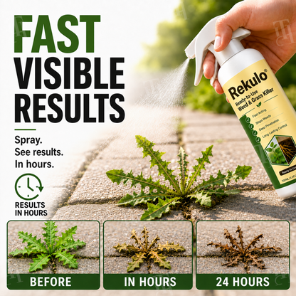 🏆 Official Store | Rekulo® Ready-to-Use Weed & Grass Killer