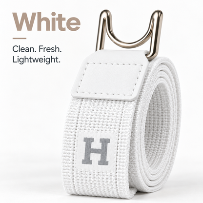 🔥 No More Bulky Buckles | Adjustable No-Buckle Elastic Belt with Metal Hook — Stretch Fit for Men & Women