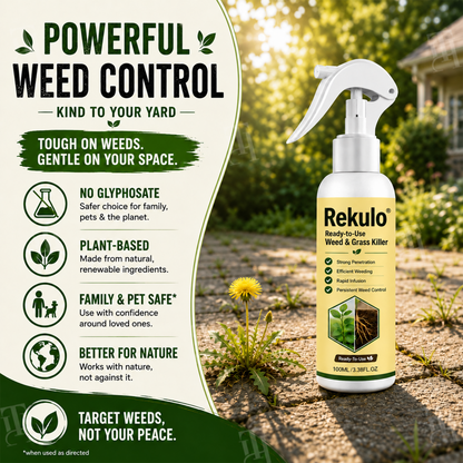 🏆 Official Store | Rekulo® Ready-to-Use Weed & Grass Killer