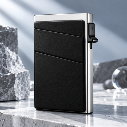 🔥 Today Only: 50% OFF | 2026 Minimalist Smart Metal Card Holder — Slim, Secure & Designed for Modern Everyday Carry