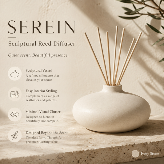 Teravoxa® SEREIN Sculptural Reed Diffuser