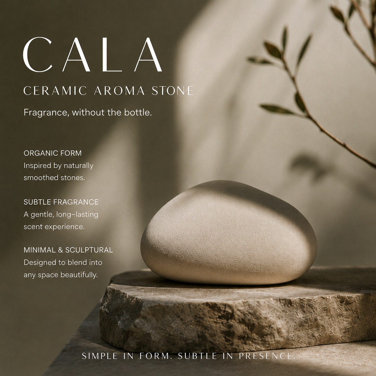 Teravoxa® CALA Ceramic Aroma Stone