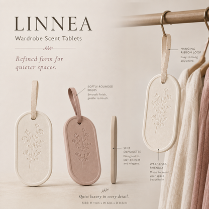 Teravoxa® LINNEA Wardrobe Scent Tablets