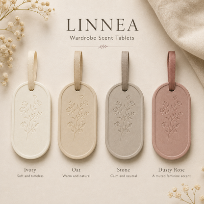 Teravoxa® LINNEA Wardrobe Scent Tablets