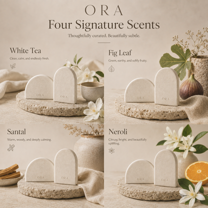 Teravoxa® ORA Ceramic Scent Disc Set