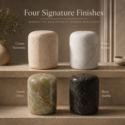 Teravoxa® MONOLITH Sculptural Stone Diffuser