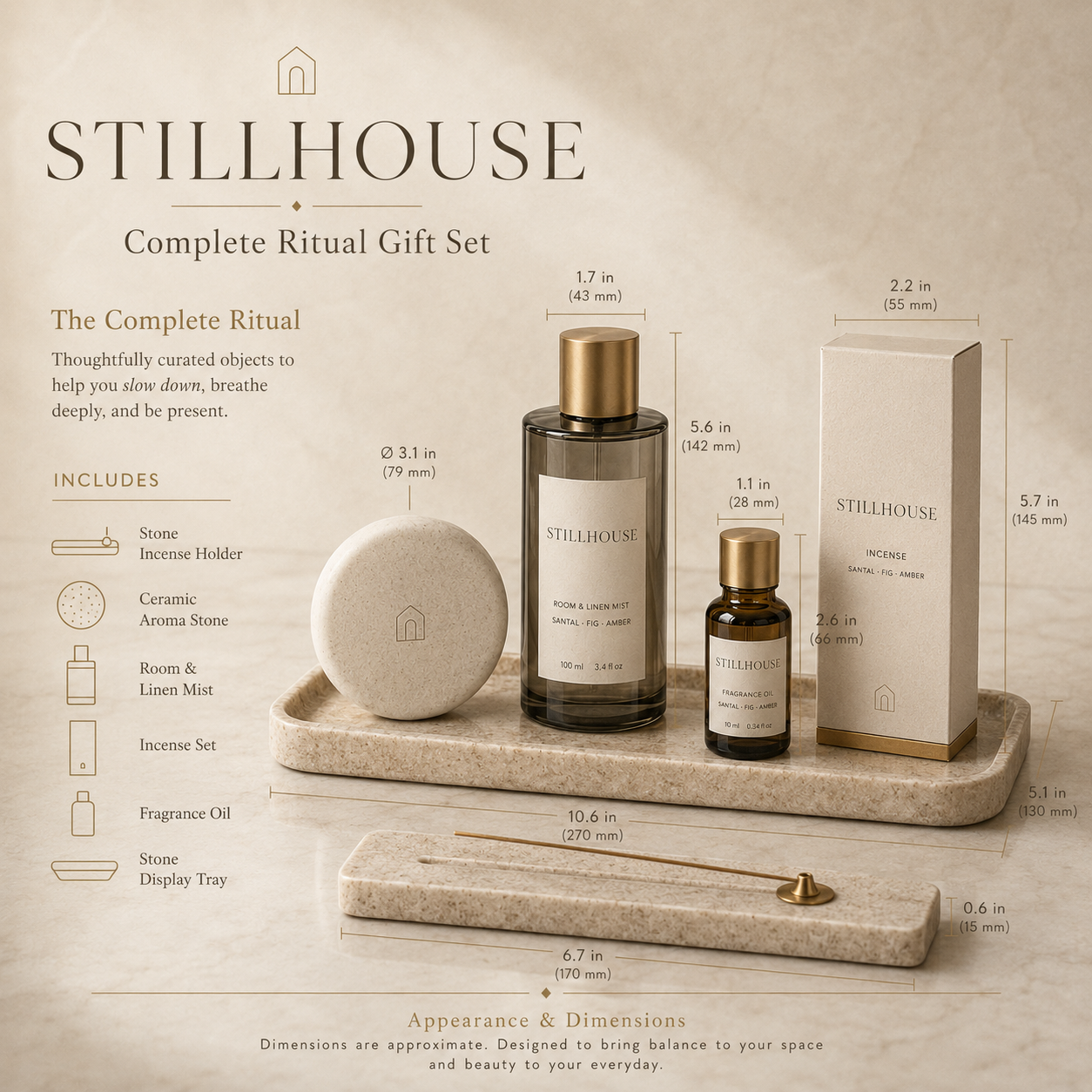 Teravoxa® STILLHOUSE Complete Ritual Gift Set
