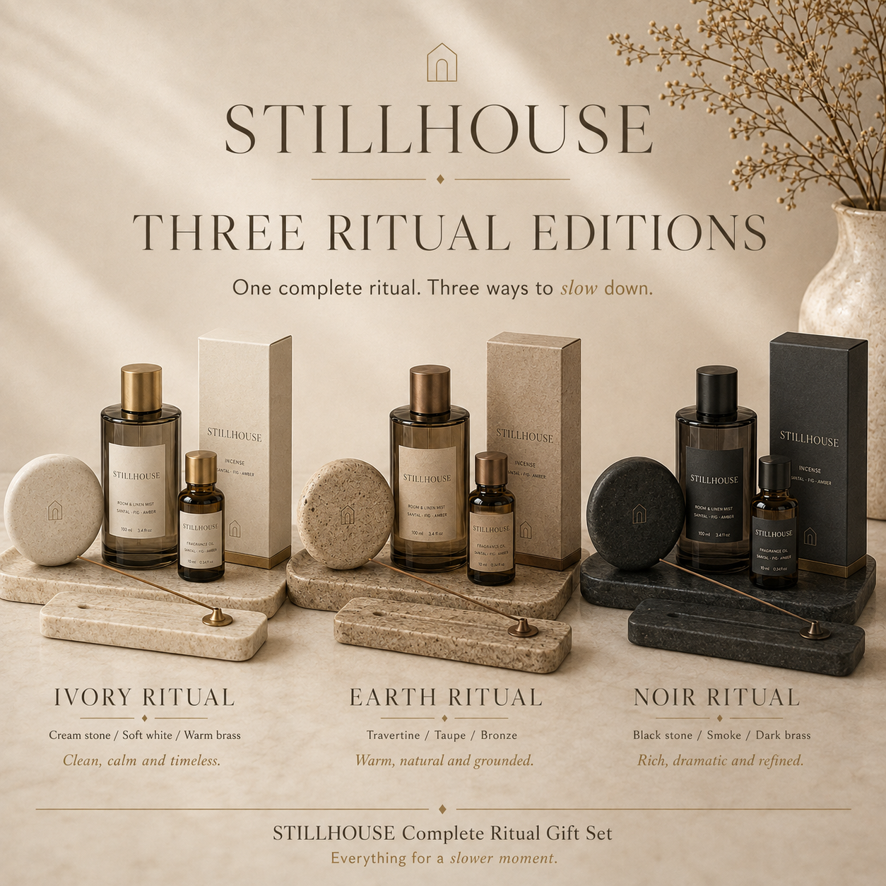 Teravoxa® STILLHOUSE Complete Ritual Gift Set