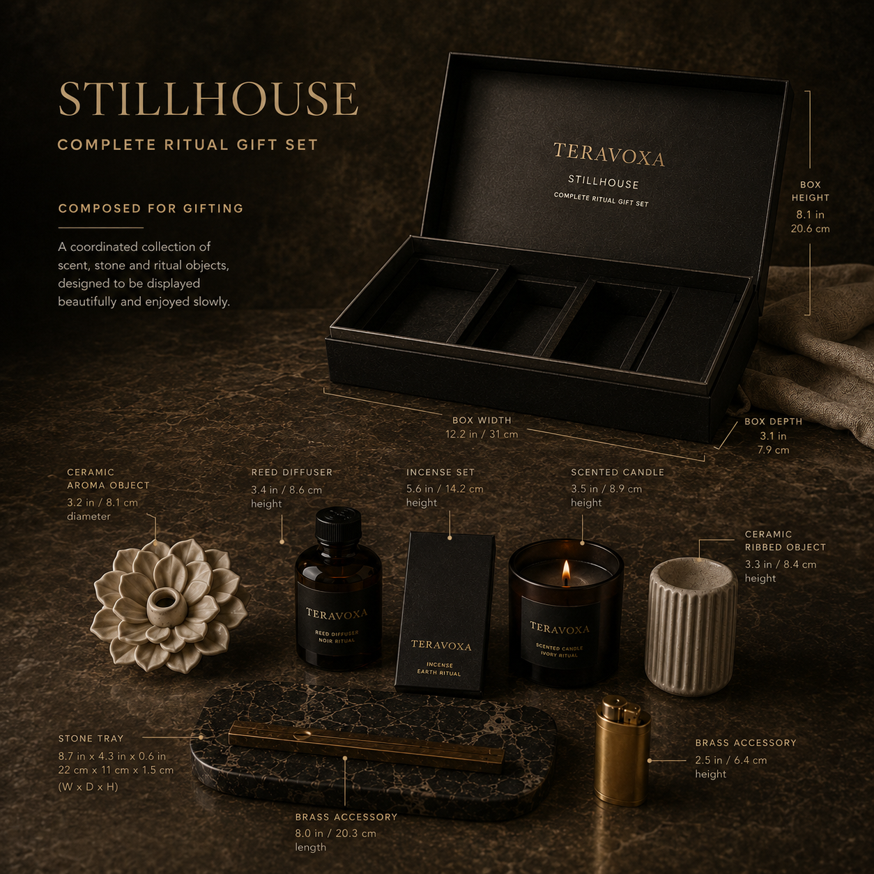 Teravoxa® STILLHOUSE Complete Ritual Gift Set
