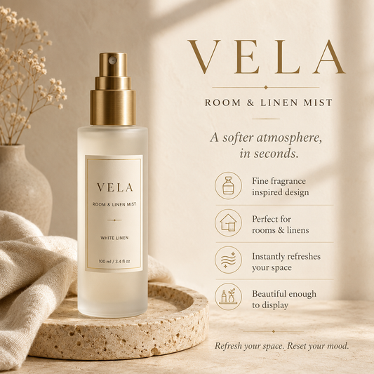 Teravoxa® VELA Room & Linen Mist