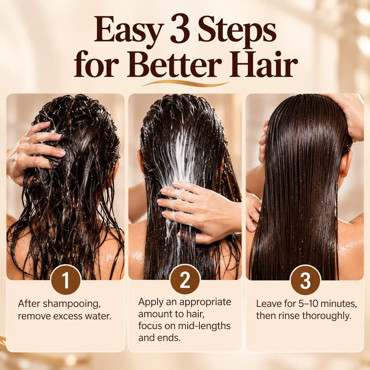 🔥Official Brand Shop |🧴Rolimey® Maca Power Collagen Hair Mask – Deep Repair, Frizz Control & Shine for Dry, Damaged Hair