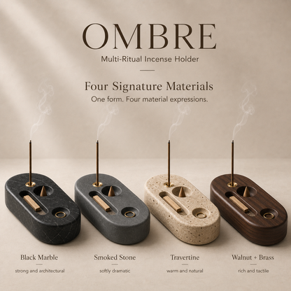 Teravoxa® OMBRE Multi-Ritual Incense Holder